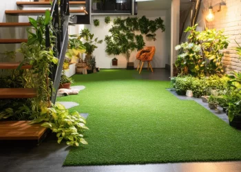 Fevereiro é curto, mas dá tempo de reformar: ideias rápidas com grama sintética e piso vinílico